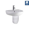 Harmony 500mm Basin & Semi Pedestal - 1 Tap Hole