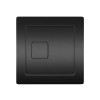 Protek Concealed Cistern with Bottom Inlet & Black Square Flush Plate