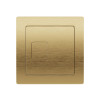 Protek Concealed Cistern with Bottom Inlet & Brass Square Flush Plate