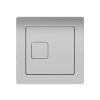 Protek Concealed Cistern with Bottom Inlet & Chrome Square Flush Plate