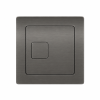Protek Concealed Cistern with Bottom Inlet & Gunmetal Square Flush Plate