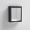 Nuie Classique Soft Black 600mm Mirror Cabinet
