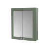 Nuie Classique Satin Green 600mm Mirror Cabinet