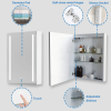 Comet LED Single Door Mirror Cabinet