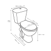 Madrid Rimless Toilet & Soft Close Toilet Seat