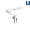 RAK Compact 450mm Slim Line Basin - 1 Tap Hole - Left Hand