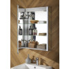 Cove LED Illuminated Bathroom Mirror Cabinet 700mm x 500mm