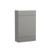 Cube 500mm Matt Dove Grey WC Unit