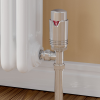 ProTek Chrome Angled Thermostatic Radiator Valves (Pair)