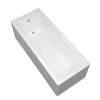 Cube Square 1700mm x 750mm Single Ended Bath & Leg Set