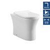 Deia Rimless Comfort Height Back To Wall Toilet & Soft Close Seat