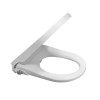 Douche/Bidet Soft Close Manual Toilet Seat (Inc. Hose & Valve)