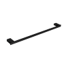 Edge Matt Black Single Towel Rail
