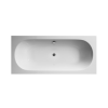 Diva 1700mm x 750mm Double Ended Bath & Leg Set
