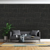 Dynasty Black Soild Wall Panels 800mm x 400mm x 4mm - Box of 5 - (1.60m2)