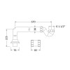 Chrome Shallow Seal Trap
