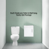 Vault Cloakroom Toilet & Wall Hung Vanity Unit Package