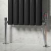 Essentials Chrome Radiator Pipe Covers & Collars 15mm