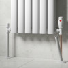 Essentials White Radiator Pipe Covers & Collars 15mm