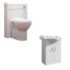 Mayford 1050mm Complete Furniture Package (Lawton BTW Pan & Seat & Concealed Cistern)