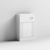 Nuie Deco Satin White 500mm WC Unit