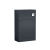 Nuie Deco Soft Black 500mm WC Unit