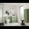 Nuie Deco Satin Green 400mm Tall Unit