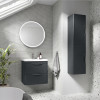 Parade 600mm Soft Black  Wall Hung Cabinet & Basin