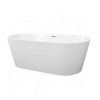 Coast 1550mm x 750mm Freestanding Bath & Waste