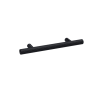Nuie Black Knurled Bar Handle 160mm Centres