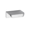 Nuie Wrap Over Satin Chrome 50mm Furniture Handle