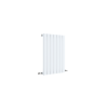 Nuie Sloane Horizontal Single Panel White Designer Radiator 600mm x 412mm