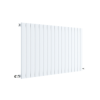 Nuie Sloane Horizontal Single Panel White Designer Radiator 600mm x 992mm