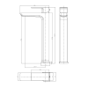Hydro Gunmetal High Rise Basin Mono Mixer