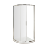 ICE Chrome Quadrant Shower Cubicle 900mm x 900mm Single Door 6mm Glass (1850mm)