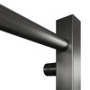 ProTek 1600mm x 500mm Gunmetal Heated Towel Rail