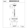 McAlpine Mini Basket Strainer Waste