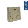 Square Dual Flush Push Button To Suit XTY006 - Brushed Brass