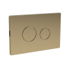 Air Round Plate For Pneumatic Cistern (Brushed Brass)