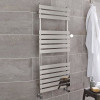 Milan 500mm x 1200mm Chrome Designer Heated Towel Rail