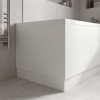 Satin White 800mm Bath End Panel & Plinth