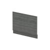 Anthracite Woodgrain 800mm Bath End Panel & Plinth