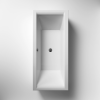 Asselby Square 1800 x 800 DoubleEnded Bath & Leg Set