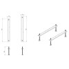 Standard Bath Leg Set