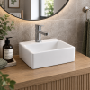 Rectangular 335mm Vessel Counter Top Basin - 1 Tap Hole