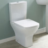 EVO Rimless Close Coupled Toilet, Cistern & Soft Close Toilet Seat