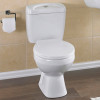 Manhattan Close Coupled Modern Toilet + Soft Close Seat