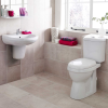 Doc M Comfort Height Pan, Cistern & Seat