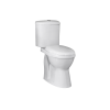 Milano Doc M Comfort Height Pan, Cistern & Seat