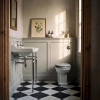 Old London Richmond 500mm Basin & Luxury Chrome Washstand - 2 Tap Hole